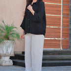 LE NOIR Blouse Oversize chic